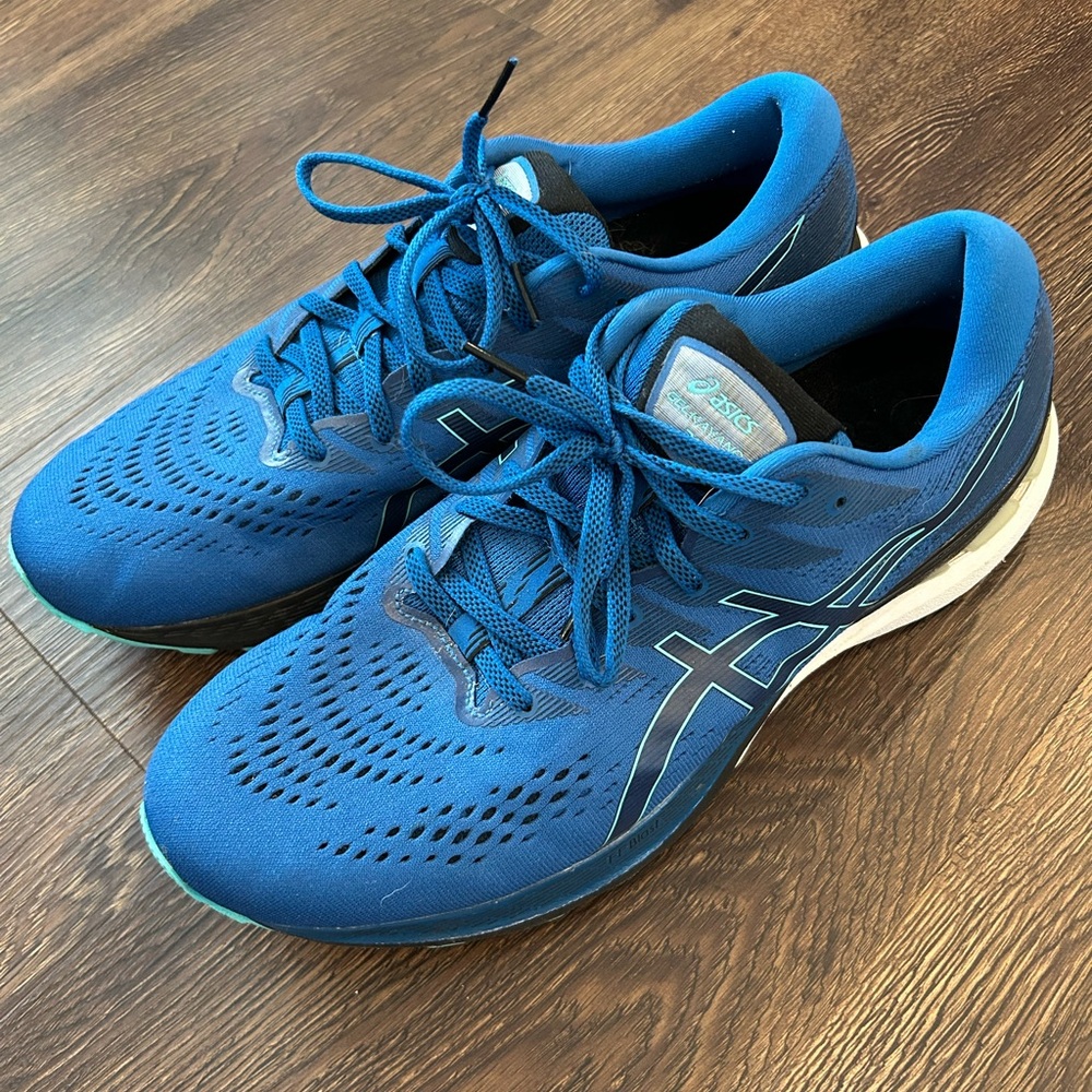 ASICS Vibrant Blue Athletic Sneakers